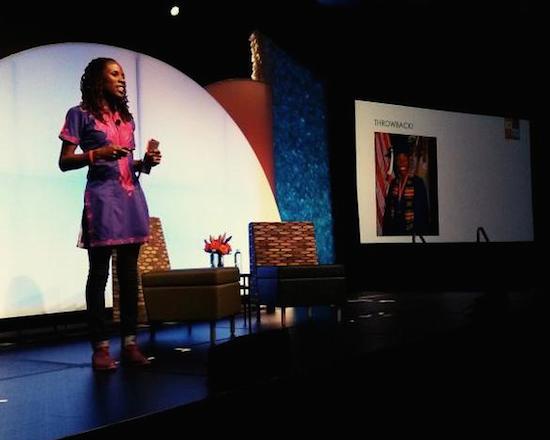 Luvvie at BlogHer