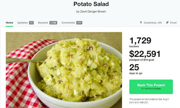 Potato Salad KickStarter