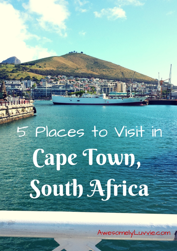 5 Places to Visit While in Cape Town