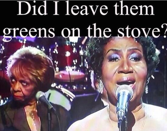 Cissy Houston Aretha Meme