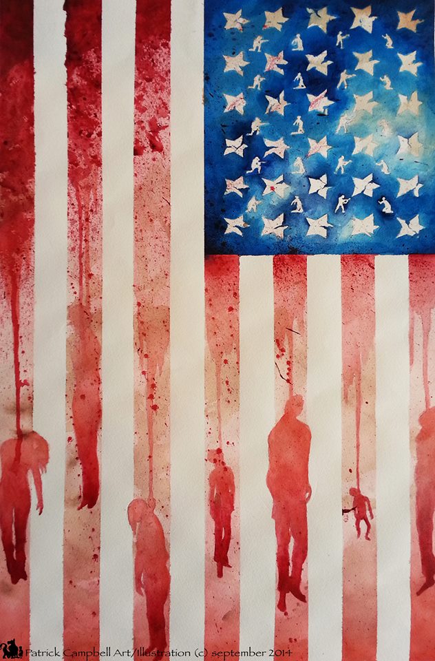 America Blood Patrick Campbell Artist