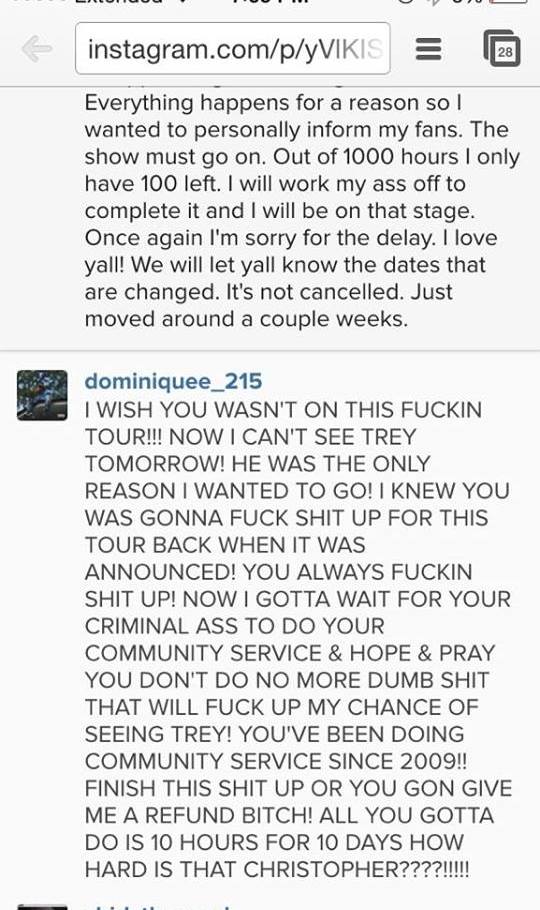 Chris Brown Fan Read 2