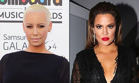 Amber Rose Khloe Kardashian