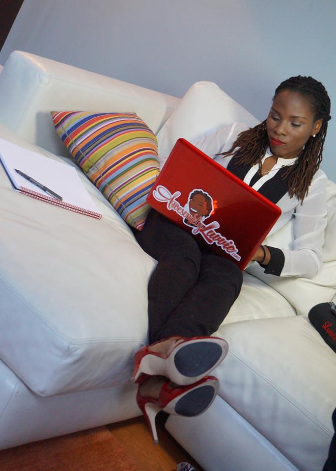 This is totally how I look when I am writing every day. Totally.