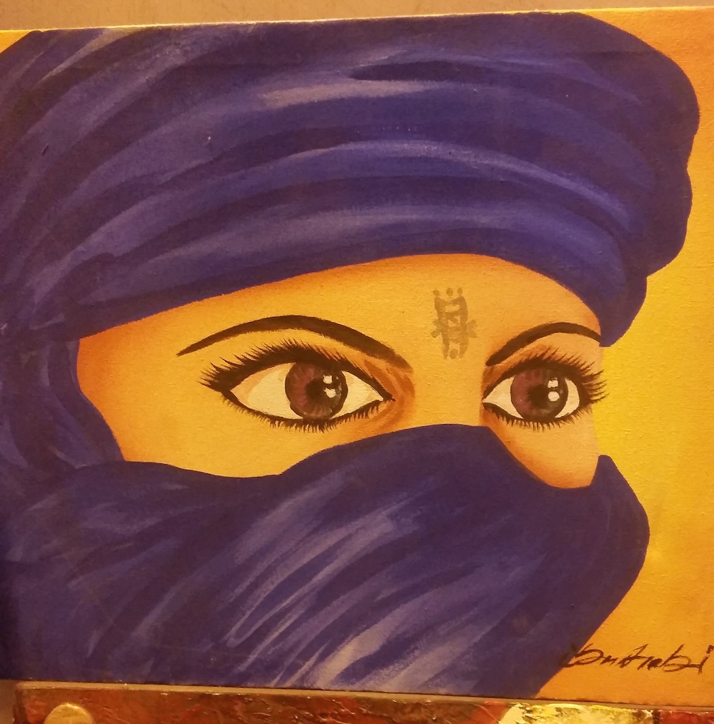 Saw this painting in the market and loved it.