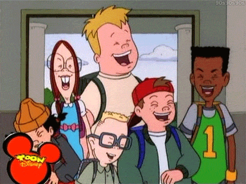 Laughing recess gif