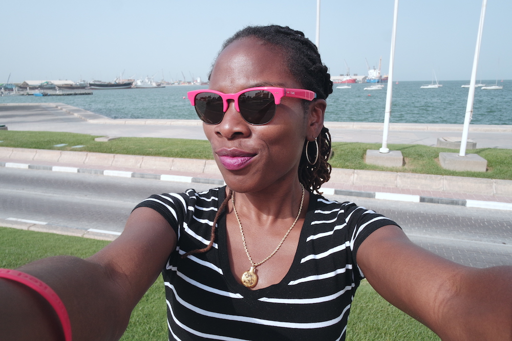 Luvvie in Doha, Qatar