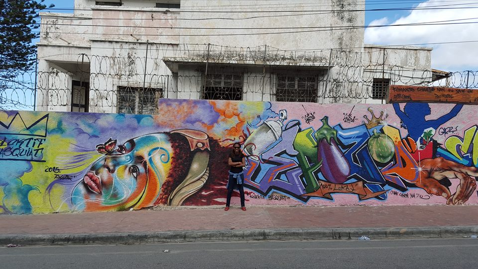 Found dope art on a wall in Port-au-Prince, Haiti.