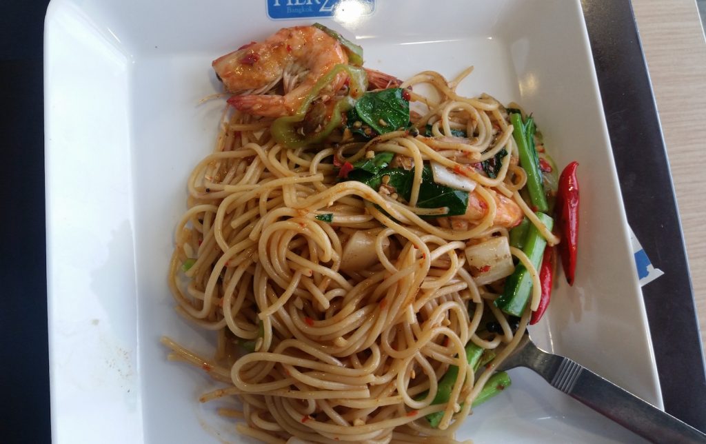 This meal I had in Thailand cost me a whopping $1.25.