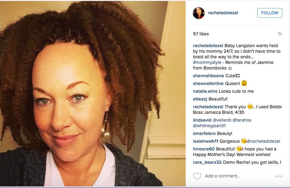 Rachel Dolezal Instagram | Awesomely Luvvie