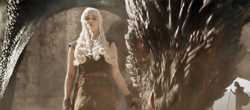 Drogon is like "WATTUP, DOE?!"