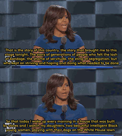 Michelle Obama White House Built By Slaves