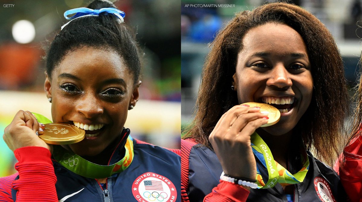 Simone Biles Simone Manuel