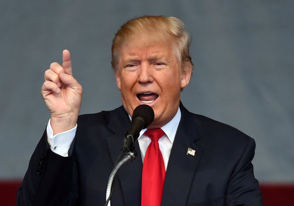 Donald Trump baby hands