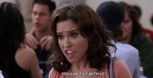 cant sit with us