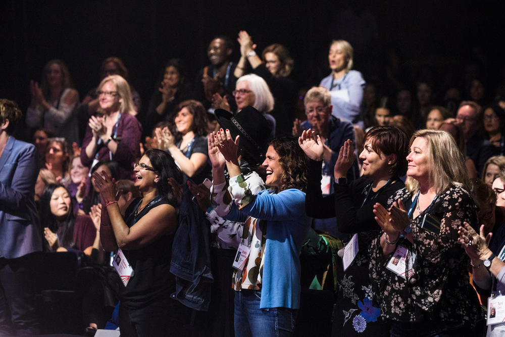 Luvvie TEDWomen Standing Ovation